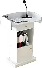 Lectern Podium Stand, Lectern Podium Stand,Lectern Podium Stand, Presentation Concert Podium, Church Classroom Lecture, Multi-Function Reading or Laptop Desk,B-60x42x124cm