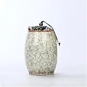 Tea Caddy tin Tea Caddy Tea Caddies Set Accessories Portable Tea Storage Jar Caddy Teaware Accessories Home Decor Tea Canister (2)(Color:3)