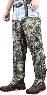 [skiguard] Snake Gaiter Chaps for Hunting: Snake Bite Protection for Ankle to Thigh Snake Chap, Waterproof Snake Gaiter for Men
