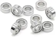 10Pcs SMR84 ZZ Bearing 4x8x3 mm CB ABEC7 Stainless Steel Hybrid Ceramic Bearing Dry Ocean Fishing Reels MR84 Ball Bearing Perfection