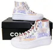 Converse All Star Move Floral Palm Size 7.5 (Chuck Taylor Platform)