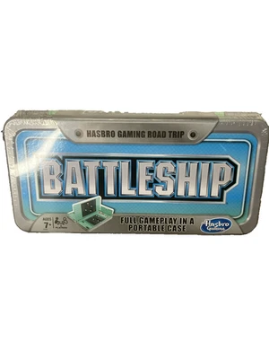 New Sealed 2017 Hasbro Battleship Board Game Portable Case Road Trip