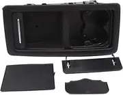 3C8 885 977 C Plastic Black 4 Seats Rear Seat Bench Central Storage Box Compatible For VW CC 2009-2015 Compatible For PASSAT CC 2009-2012