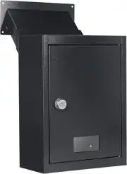 Through the Wall Drop Box with Combination Lock, 419.1 mm x 317.5 mm x 152.4 mm