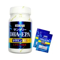 在飛比找momo購物網優惠-【Suntory 三得利】魚油DHA&EPAx1瓶+20包隨