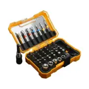 Pack of 50 Screwdriver Bit Set Precisions Driver Bit Torx, Flat, Square Tip