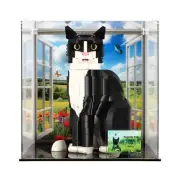 Display Case for Lego 21349 Tuxedo Cat / UniqueDisplay
