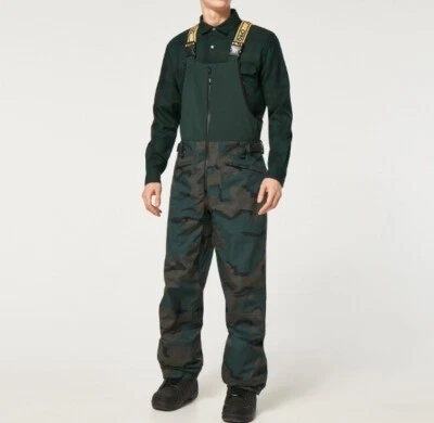 OAKLEY TC GUNN 2.0 RC Men's Bib Snow Pants - B1B CAMO HUNTER - XL - NWT