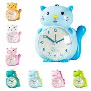 Children Alarm Clock Tabletop Loud Clock Battery Bedside Desk Decor Kid Clock AU