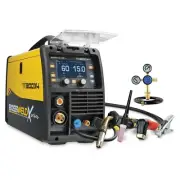 BOSSWELD X-Series MST200 X4 Mig Tig Stick AC/DC Welder 10A 2 x Torch ACDC 699104