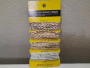 Bead Landing Hemp Cording With Metalic Twist (78.8 ft)