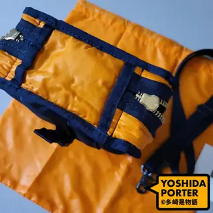 極美品 l 日本製 吉田PORTER TANKER 鐵藍色 側背包 相機包 方包 622-79125