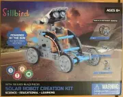 Sillbird STEM 12-in-1 Education Solar Robot Toys 190 Pieces Experiment Kit New!!
