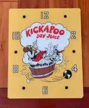 16" x 13" Kickapoo Replacement Clock Face for Swihart Electric Advertising Clock