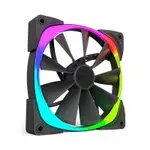 NZXT AER RGB 風扇 - 140 MM (兩顆) & HUE+(標準/九葉刀/液態/自訂燈光/1500RPM