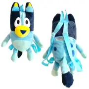 35cm Bluey Plush Backpack Kawaii Plush Messenger Bag Birthday Gift For Kids Girl