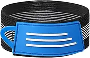 [Generic] Pant Straps for Biking | Stretchable Elastic Leg Strap Cycling Harness Pants Strap - Striped Cycling Ankle Safety Band Leg Ankle Straps for Outdoor Activities