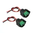 H11 H8 Female Adapters Harness Wiring Sockets Plug Car Fog Light Connector Parts