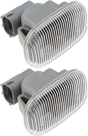 EMSea 2PCS Front Wing Side Indicator Turn Light Compatible with Toyota Corolla AVENSIS MR2 OE 81730-02022 81730-02023 81730-20220 56.1x35.8x46.4mm Car Light