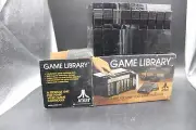 ATARI 1980 Game Library Storage Unit For Atari Video Game Cartridges In Box