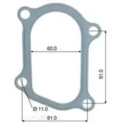 Permaseal Turbocharger Gasket - TUR080