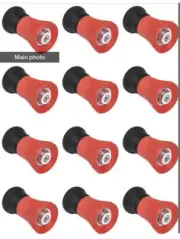 12 ACE High Pressure Fireman Nozzle Plastic Medium Duty Red