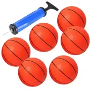 Sports Basketball With Pump Inflatable Mini Pvc Ball Children Practical