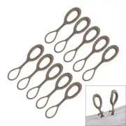 10 Pcs Zippers Pulls Cord Extension Zippers Tabs Zippers Puller Replacement