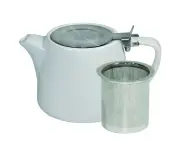 Brew-White Stackable Teapot 600Ml x 1 - White