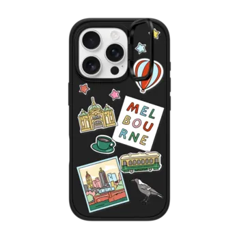 iPhone 16 Pro Impact Ring Stand Case MagSafe Compatible Melbourne Stickers