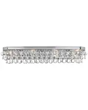 Crystorama 8-Light Chrome Vanity-Light