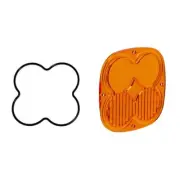 Baja Designs Light Pod Lens Kit Squadron Combo Pattern Factory Amber Universal