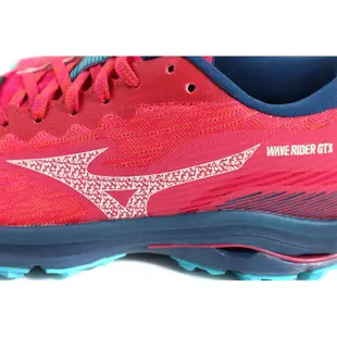 美津濃 Mizuno WAVE RIDER GTX 慢跑鞋 運動鞋 紅 女鞋 J1GD227922 no209