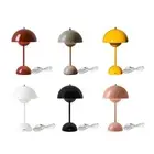 Mushroom Shape Bedside Lamp Adjustable LED Night Lights Touch Switch for Bedroom