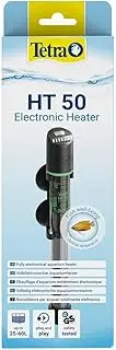 Tetra HT 50 Heater for 25-60 L Aquariums - Powerful Aquarium Heater for Covering Different Power Levels with Temperature Adjustment Knob