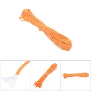 ORANGE 9 Strand 550 Luminous Glow In The Dark Paracord Parachute Cord HO