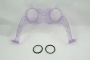 Transparent Purple Trim For PS5 Controller + Joystick accent rings CFI-ZCT1W