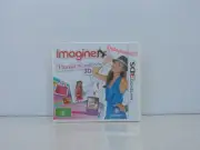 IMAGINE FASHION DESIGNER 3D NINTENDO 3DS Brand New & Sealed,100% PAL ( Game )