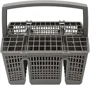 Durable Cutlery Basket for Bosch, Neff, and Sie -Mens Dishwashers, Gray Plastic, 1120766244