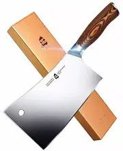 Chopping Knife Heavy Duty Sharp Meat Cleaver Bones German Blade Stainless Steel