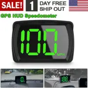 HUD GPS Head Up Display Speedometer Odometer Car Digital Speed MPH Universal US