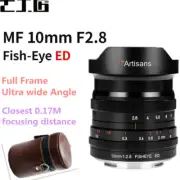 7artisans 10mm F2.8 Full Frame Wide Angle Fisheye Lens For Leica L Mount Camera