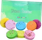 Essential Oil Bath Salt Tablets 8 Pack Home Hotel Spa Bath Products Relaxing Aromatherapy for Soothing Skin Refreshing Scent