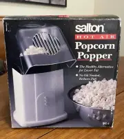 VINTAGE SALTON HOT AIR POPCORN POPPER PC-2 1994 HARD TO FIND NEW OPEN BOX