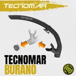 TECNOMAR BURANO SNORKEL FREEDIVE FREEDIVING