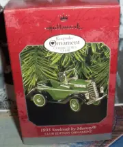 1935 Steelcraft By Murray`1998`Die-Cast Metal-3 1/2 x 2 Hallmark Tree Ornament