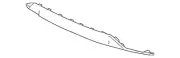 Genuine Honda 2015-2016 Honda CR-V - Garnish Rear Bumper (Lower) 71510-T1W-A11