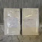 2 Sets New Bella Lux Cotton Standard Pillow Case Each set comes with 2