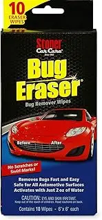 Stoner Car Care Bug Eraser Wipes (Pack of 10)