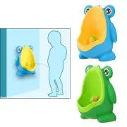 Frog Little Boys Pee Toilet Kids Children Potty Urinal Portable 2 to 6 Years
